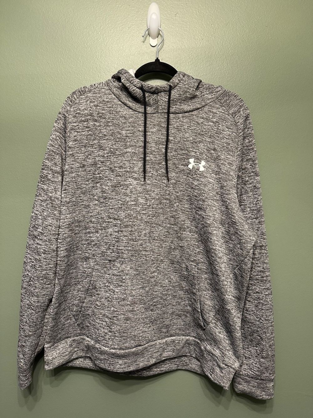 Under Armour Men’s Gray Heather Crewneck Hoodie